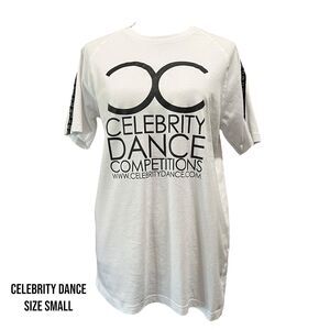 Celebrity Dance Competition White T-Shirt Women’s Size Small